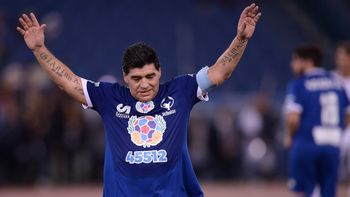 Diego Maradona dijo presente en el Partido por la Paz en 2016. Diego Maradona dijo presente en el Partido por la Paz en 2016.