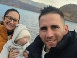 Nahuel Gallo, el gendarme detenido en Venezuela, y su esposa María Gómez.