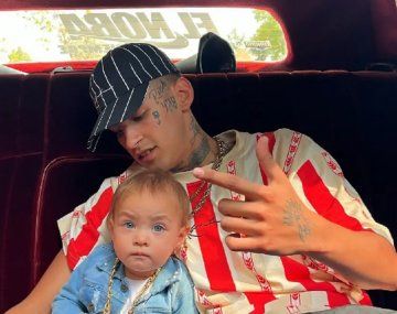 L-Gante se reencontró con su hija Jamaica