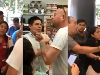 Adultos enojados porque quieren comprar el álbum del Mundial&nbsp;