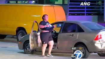 ladrona pero con ritmo: la detuvo la policia y los enfrento bailando ladrona pero con ritmo: la detuvo la policia y los enfrento bailando