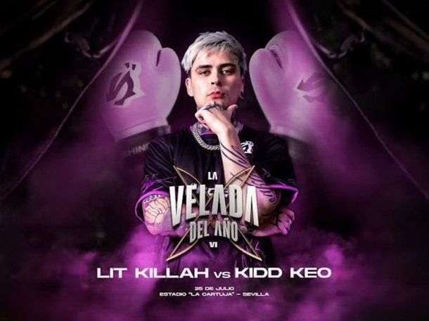 Lit Killah estará en La Velada Lit Killah estará en La Velada