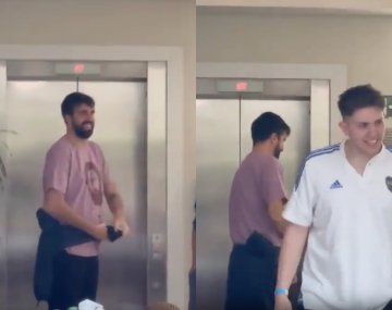 La picante reacción de los hinchas de Boca con Azzaro en Brasil