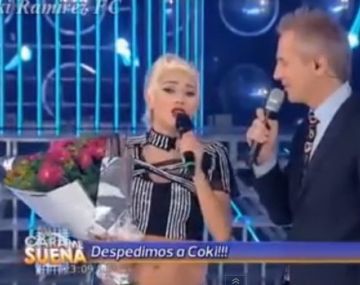 La despedida emotiva de Coki Ramírez del show de Marley