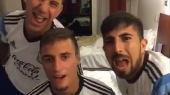 los jugadores del sub 20 se subieron a dubsmash, la aplicacion de moda los jugadores del sub 20 se subieron a dubsmash, la aplicacion de moda