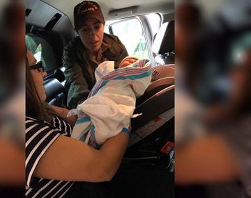 Una beba nació en medio del huracán Irma y le pusieron un nombre insólito