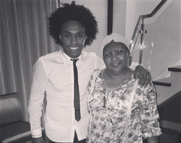 La emotiva carta de despedida del brasileño Willian para su madre