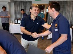 el encuentro mas esperado: messi y martino, cara a cara el encuentro mas esperado: messi y martino, cara a cara