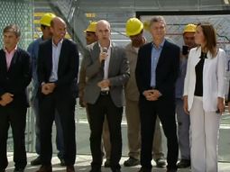 Macri, Larreta y Vidal inauguraron un centro de transbordo en Constitución Macri, Larreta y Vidal inauguraron un centro de transbordo en Constitución
