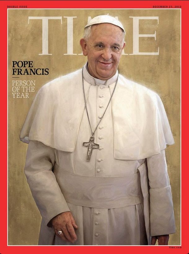 El Papa es la personalidad del año para la revista Time