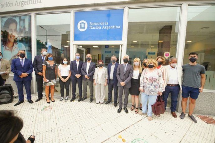 Fernando Gray recibió al presidente del Banco Nación