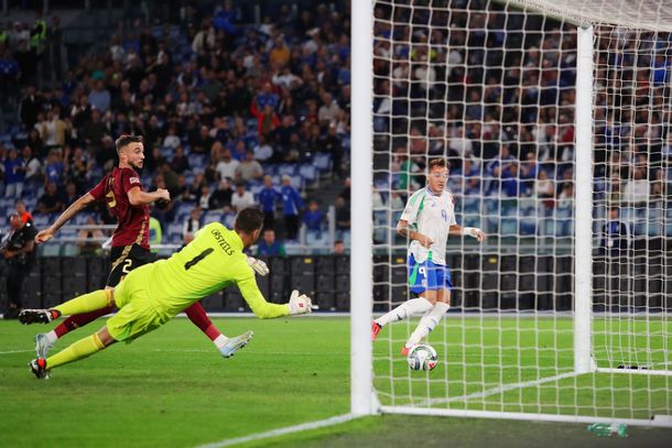 Nations League: Italia, con gol de Mateo Retegui, empató 2-2 ante Bélgica