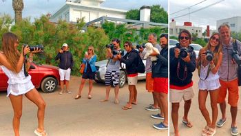 pampita se diferencia de vicuna: las divertidas fotos con los paparazzis pampita se diferencia de vicuna: las divertidas fotos con los paparazzis