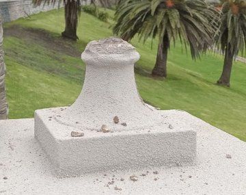 Restauraron un monumento en Mar del Plata