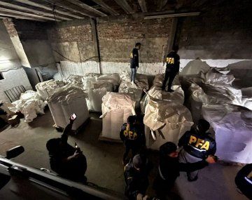Secuestran en un galpón 1.500 kilos de cocaína valuada en US$ 60 millones