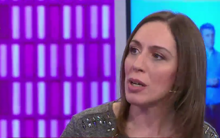 El acto fallido de María Eugenia Vidal