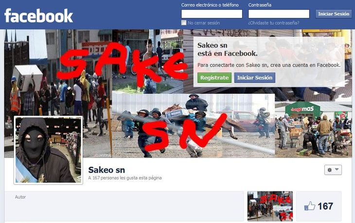 Saqueos: proponen regular el uso de redes sociales