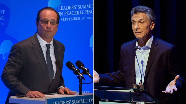 Hollande felicitó a Macri y agradeció la solidaridad tras los atentados