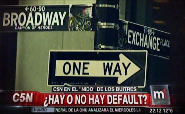 #m1FondosBuitre: Minuto Uno estuvo en el nido de los buitres