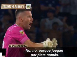 herrera acuso a newells de jugar incentivados tras la derrota de talleres