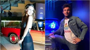 Pampita y Pico, juntos. Pampita y Pico, juntos.