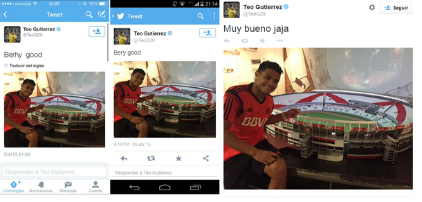 Is very dificul: el complicado inglés de Teo Gutiérrez