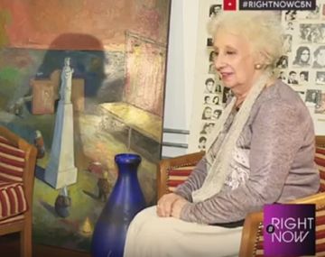 Estela de Carlotto le preguntó a Cristina si quiere volver a ser presidenta