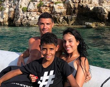 Cristiano estuvo en Grecia de vacaciones antes de firmar con la Juventus