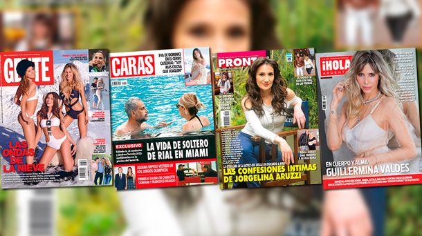 Mirá las tapas de revistas de la semana