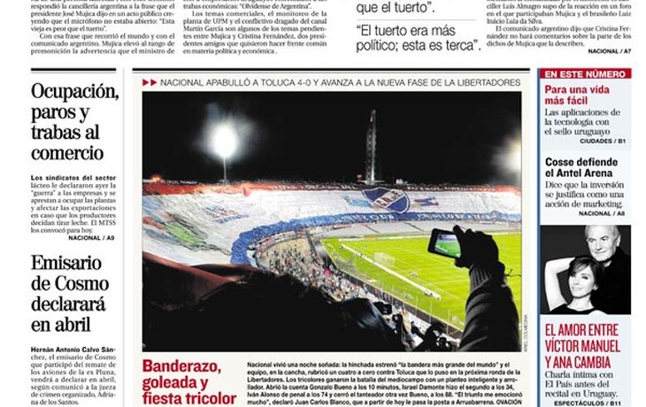 Para los diarios uruguayos, la relación bilateral tocó fondo