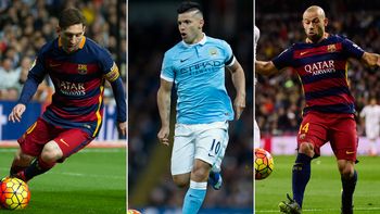 los argentinos que pueden formar parte del 11 ideal de la uefa
