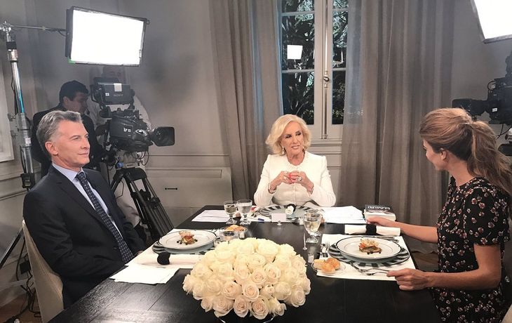 Macri criticó el paro de la CGT - Crédito: @mirthalegrand