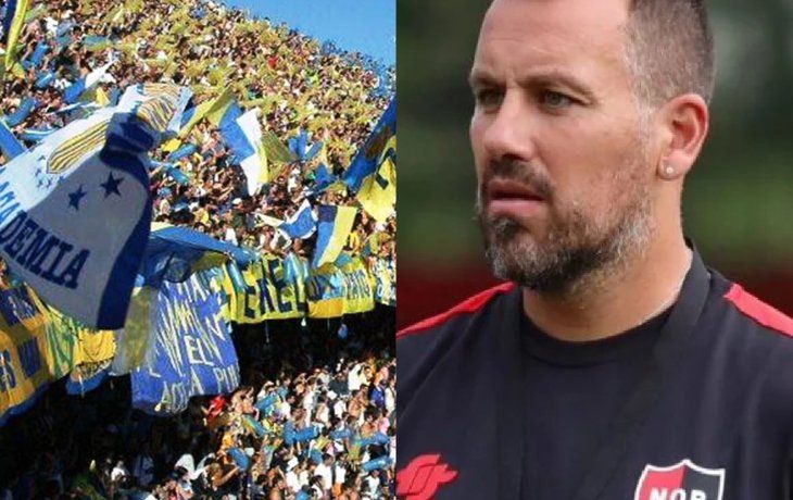 Desagradable: la obscena bandera que la hinchada de Rosario Central dedicó a Cristian Fabbiani tras el clásico