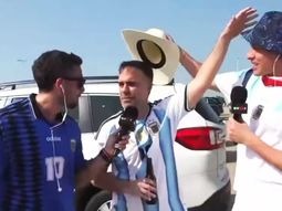 La reacción de Nico Occhiato cuando le sugirieron, en broma, que se busque un abogado. La reacción de Nico Occhiato cuando le sugirieron, en broma, que se busque un abogado.
