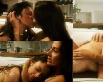 La escena sensual de Viviana Saccone