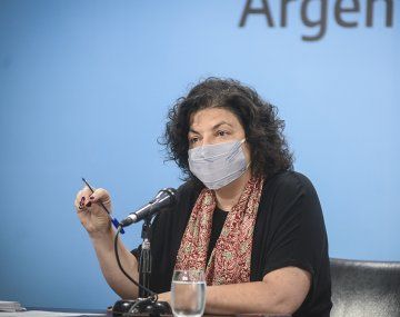 Carla Vizzotti recibió la primera dosis de la vacuna contra el coronavirus
