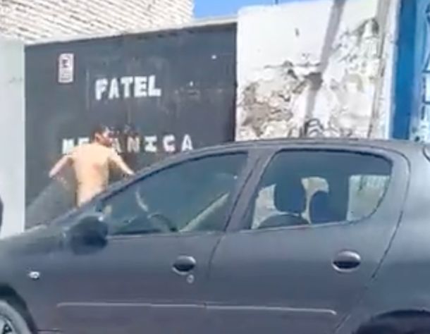 Infidelidad viral en Salta: amante fue perseguido completamente desnudo en pleno centro