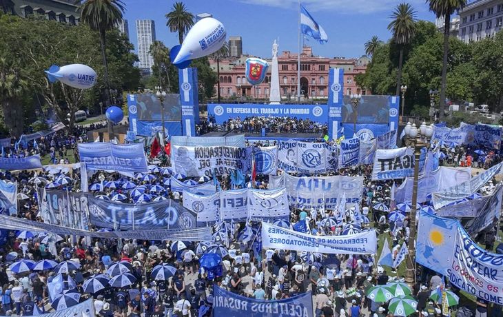 La CGT confirmó un paro general sin movilización contra la Reforma Laboral de Javier Milei