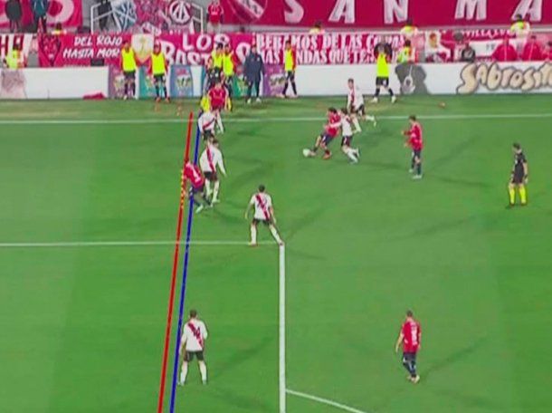 Polémica en Avellaneda: los dos goles anulados a Independiente en el clásico ante River