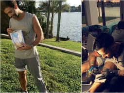 el nuevo tatuaje de mariano martinez tras su separacion: ser, amor, ahora el nuevo tatuaje de mariano martinez tras su separacion: ser, amor, ahora