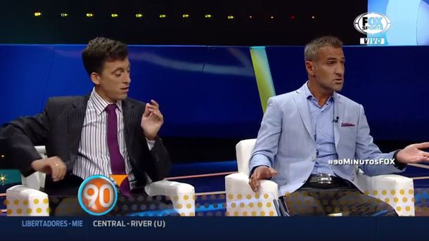 VIDEO: Pelea en vivo entre un periodista y un ex Boca por el planteo ante River
