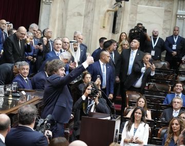 Javier Milei en el Congreso