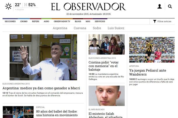 Así reflejan los diarios de Latinoamérica el resultado electoral del balotaje