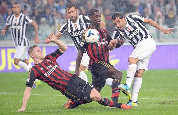 La Juventus reaccionó y le dio vuelta el partido al Milan