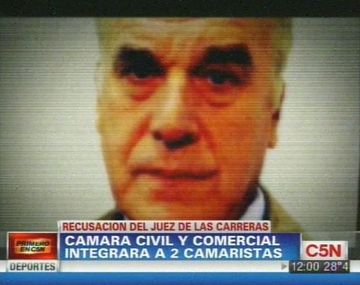 Crean una sala para analizar la recusación de De las Carreras