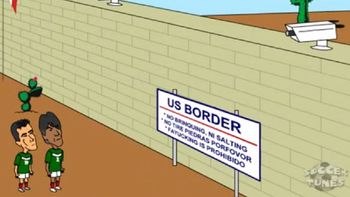 La propuesta de Donald Trump de construir un muro fronterizo entre México y su país ya se podía ver en video difundido hace 10 años. La propuesta de Donald Trump de construir un muro fronterizo entre México y su país ya se podía ver en video difundido hace 10 años.