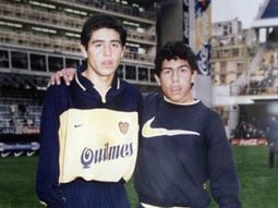 Riquelme habló de Tevez Riquelme habló de Tevez