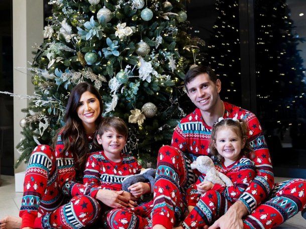 A tono: las mejores fotos de la Selección Argentina en la celebración de Navidad