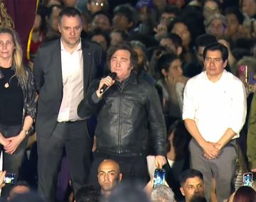 Javier Milei en Córdoba.