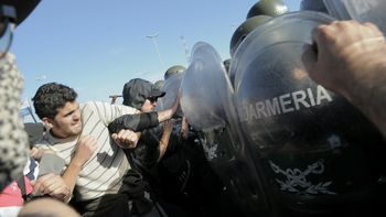 La represión de Gendarmería en Panamericana y 197 La represión de Gendarmería en Panamericana y 197